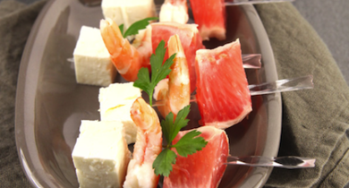Brochettes apéritives