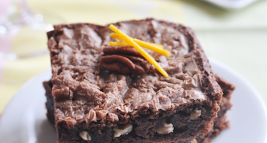 Brownies choc'orange