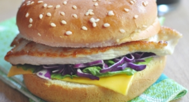 Le burger façon asiatique