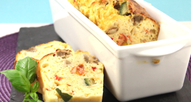 Cake à la ratatouille