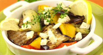 Carpaccio de légumes du soleil au Salakis