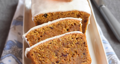 Carrot cake et son glaçage 