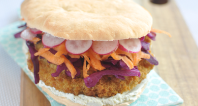 Chausson de pita croquant