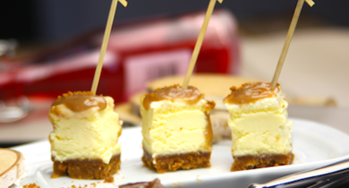 Petits cheesecakes crème de marron