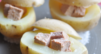 Chéries au foie gras