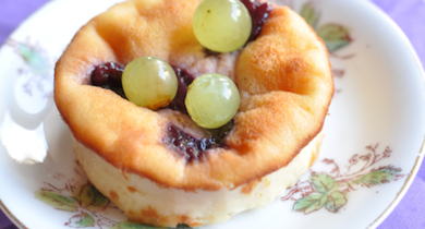 Clafoutis des vendangeurs au yaourt Sveltesse