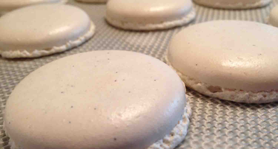 Coques de macarons à la meringue italienne