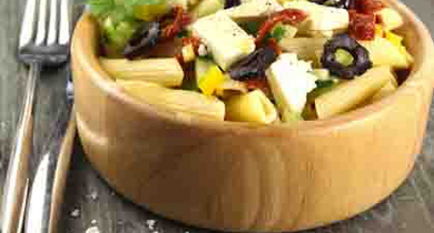 Délices de penne au fromage de Brebis Salakis