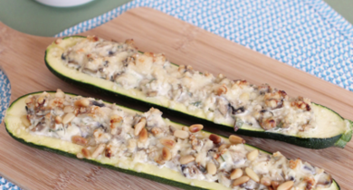 Courgettes farcies