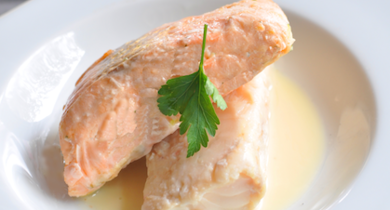 Pavés de poisson à la vapeur