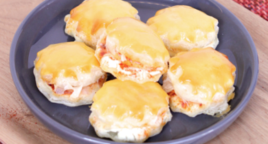 Feuilletés au fromage nature avec Paprika