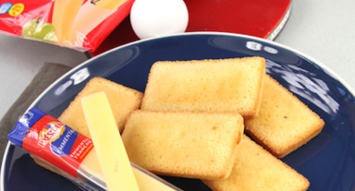 Financiers au citron et aux amandes