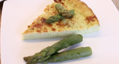 Flan Asperge Parmesan