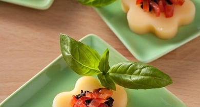 Fleurs d’Emmental à la méditerranéenne