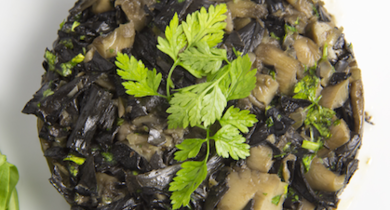 Galette de champignons