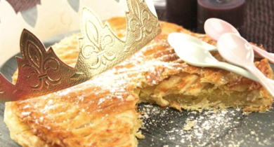 Galette des rois aux pommes