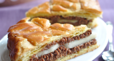 Galette des rois aux poires et au Nutella