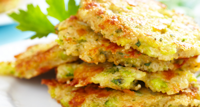 Galettes de carottes au fromage Président