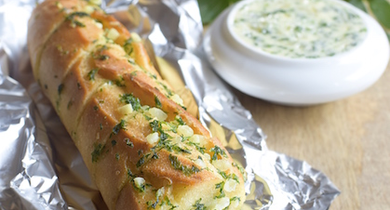 Pain à l'ail (Garlic bread) Président