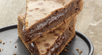 Fondant au chocolat et caramel