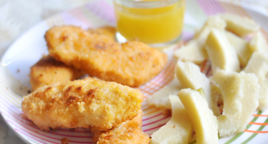 Goujonnettes de sole et artichauts 