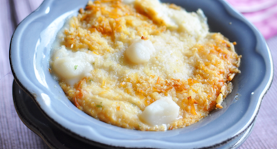 Gratin de Saint-Jacques