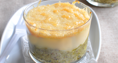 Hachis de poisson au pesto