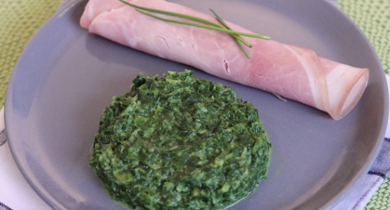 Jambon - Epinards | Dès 12 mois