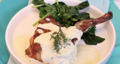 Lapin en sauce moutarde