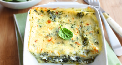 Lasagnes ricotta épinards