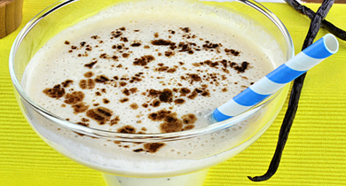 Milkshake choco-banane bio  