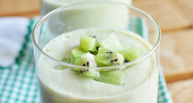 Milkshake aux fruits panaché