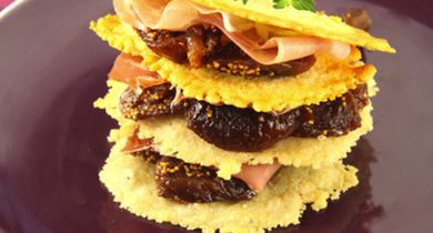 Millefeuille de parmesan