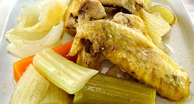 Pot-au-feu de volaille