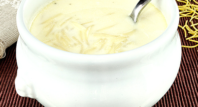 Soupe vermicelles au lait