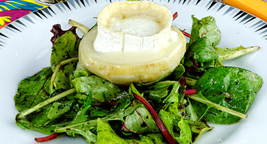 Artichaut farci au chèvre