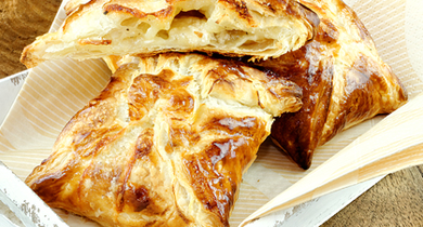 Chaussons au Chèvre et à la Compote de Pommes