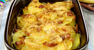 Gratin vosgien au Munster