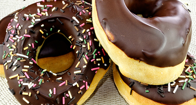 Donuts cuits au four