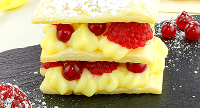 Croustillant aux fruits rouges