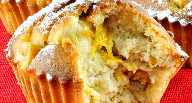 Muffins aux prunes et à la farine de quinoa