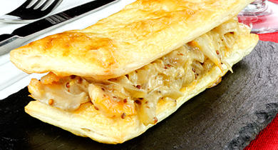 Croustade de haddock à l'ancienne