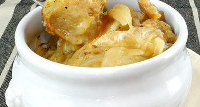 Gratiné au Saint-Nectaire