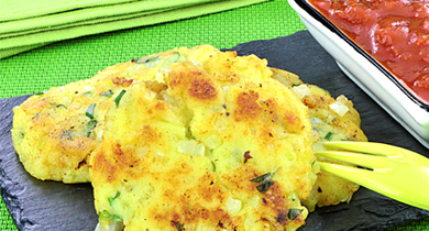 Petites Galettes aux herbes