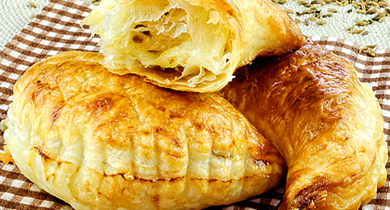 Chausson au munster et carvi