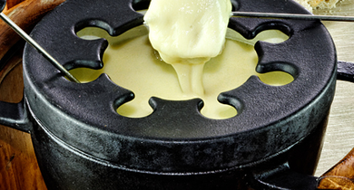 Fondue savoyarde au Reblochon