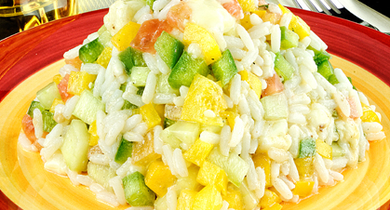 Salade colorée Bridelight