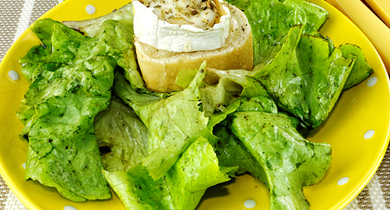 Toasts de chèvre chaud