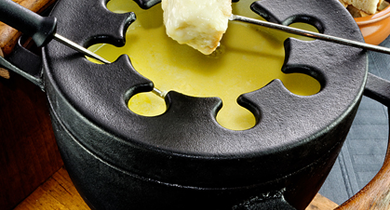 Fondue au vacherin Mont d’Or