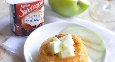 Mini babas à la pomme